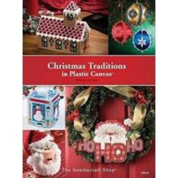 Christmas Traditions in Plastic Canvas by Judy Crow 2009 Paperback - Picture 2 of 5